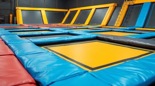 parc à trampolines