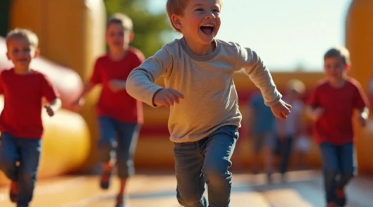 bouncerun en famille